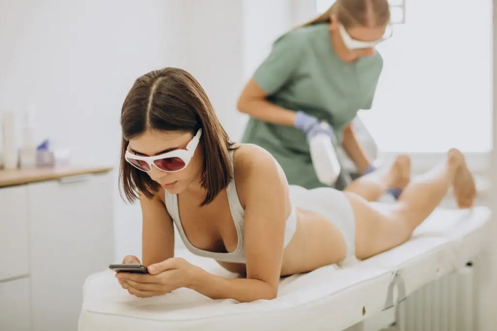 Laser epilation, hair removal therapy